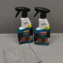 Weiman Cabinet and Wood Cleaner, Shine, Clean and Protect Spray - For Wood Cabinets, Furniture, Tables, Baseboards, Trim and more, 16 oz, 2 PACK with MicroFiber Towel