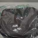 Christian Art Gifts Faux Leather Bible Cover for Men and Women | Ichthus Jesus Fish Emblem Zippered Two-Fold Organizer Case for Bible or Book w/Handle