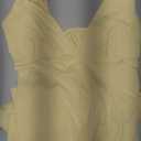 SHENHE Women's Sexy V Neck Ruffle High Slit Sleeveless Bodycon Maxi Party Prom Long Dress, Large