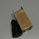 Kitchen Sink Pull Down Faucet Spout Replacement Black, 3 Function (Flow/Spray/Water Blade) Sprayer Nozzle with Check Valve, G1/2 Connector Only, ABS Plastic Material