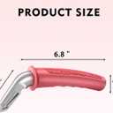 2 x Car Door Handle for Elderly Car Handle Assist for Easy Sit to Stand Assistance Auto Grab Bar Cane Support Aid Portable Assistive Device for Seniors and Handicap - Best Gifts for Elderly (Red-1)