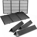 7637 7635 Grill Parts for Weber Spirit E210, E220, S210, S215, Spirit 200 & GS4 Spirit II E210 for Weber Spirit II E220 Series with Front-Mounted Control, 15.3" Flavorizer Bars & 17.5" Grates