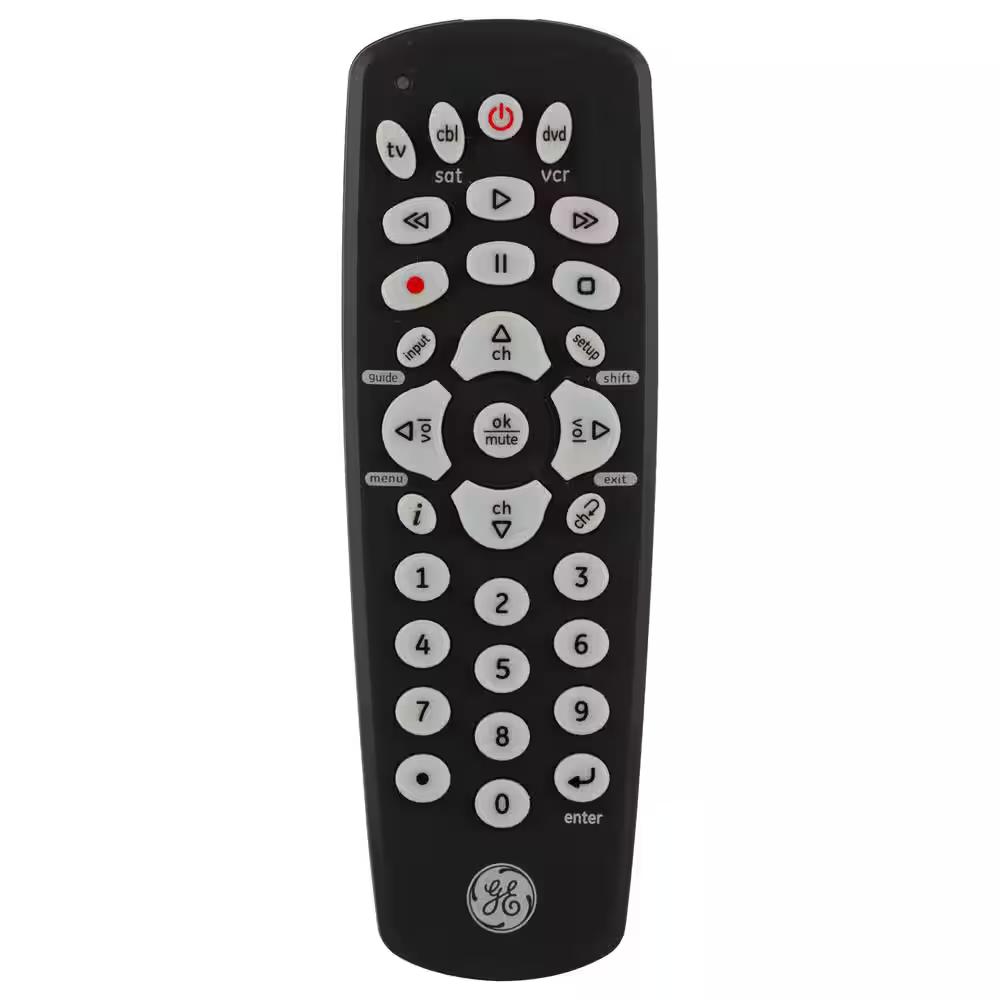 GE Programmable Universal Remote Control - 3 Device - 34456