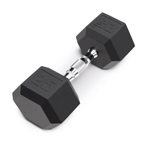 Marcy Classic Rubber Hex Dumbbell - 2pc of 25LBS