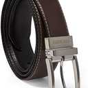 Steve Madden Reversible Men's Dress Casual Every Day Leather Belt, Size 32