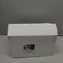 Ciaell 12 PCS Plastic Ribbed Wine Glasses - 10 OZ Plastic Square Wine Glasses with Stem - Disposable Champagne Cups for Parties & Weddings & Party & Valentine's Day (Clear)