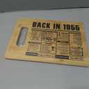 70th Birthday Gifts for Women Men,70 Year Old Birthday Gifts Woman Man,70 Years Gifts for Dad Mom Grandparents Wedding Anniversary,Back In 1955 70s Birthday Decorations Engraved Bamboo Cutting Board