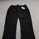 Yogipace, Belt Loops, Women's Cropped Dress Yoga Pants Capri Leggings for Work, 21", Black, Size XS