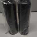 Rechargeable Salt Grinder Set Top-Refill Electric Grinders with Variable Grinding Speed, External Adjustable Coarseness, Black