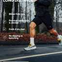 DANISH ENDURANCE Ultra-Comfort Crew Running Socks, Performance Socks, Men & Women - 3 or 5 Pack