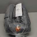 Dog Booster Car Seat with 7 Inches of Interior Height,Elevated Pet Car Seats for Small/Medium Sized Dogs,Puppy Portable Carseat,Washable Removable Cover Travel Safety Seat,Easy to Use(H-Grey)