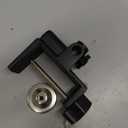 RTNLIT Desk Lamp Clamp, 0.49in/12.5mm 4 Hole Metal Table Mounting Clamp, Universal C Clamp for Magnifying Light/Microphone/Boom Scissor Arm, Fits up to 2-1/2 inches Desktop Thickness(Black)