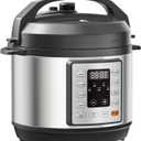 NEWBULIG 10-In-1 Electric Pressure Cooker, 3 Quart Multi Cooker for Rice, Stew and Steam, Small Programmable Stainless Steel Pot with Slow Cook Function and Ceramic Inner Pot