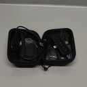 PQRQP 3 in 1 Microphone for iPhone/Android/Camera, Wireless Microphones, 328ft Transmission, 18H Battery Life, Mini Microphone for Record Interview, Vlogs, Tiktok (Ebony Black)