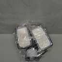 LEPOWER LED Security Lights Motion Sensor Light Outdoor, 30W 3200LM Motion Security Light, 5500K, IP65 Waterproof, 2 Head Motion Detector Flood Light for Garage, Yard, Porch, Black (Not Solar Powered)