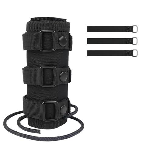 FIMXSD Suppressor Cover - 1600°F Heat Resistant, Detachable & Interchangeable Straps System for Silencer Protection (5 inch)