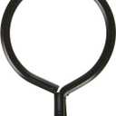 Rod Desyne 1924-12 2-1/4" Curtain Eyelet Rings, Black