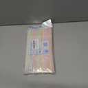 100 Pcs Flexible Disposable Plastic Straws, Colorful Flexible Straws, Long Straws, Disposable Plastic Drinking Straws, 8.27inch Long Straws Party Decorations, Assorted Colors Striped