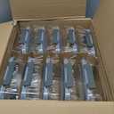 KOMUEE 10 Packs 30 oz Glass Meal Prep Containers,Glass Food Storage Containers with Lids,Airtight Lunch Bento Boxes,Microwave,Freezer and Dishwasher,Gray