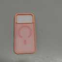 SUPFINE Magnetic for iPhone 17 Pro Case (Compatible with MagSafe)(Military Grade Drop Protection) Translucent Matte Shockproof with Anti-Fingerprint Phone Cover 2025,Pink