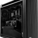 ASUS ProArt PA602 E-ATX PC Case 420mm Radiator Support, Dual 200mm Built-in Fans, Front Panel IR dust Indicator, Power Lock Latch, Tool-Less PCIe mounting & GPU Holder, 20Gbps USB-C Front I/O