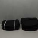 8 Pack Small Storage Baskets for Organizing, Woven Rope Bins for Bathroom, Closet, Shelf Organizer, Cute Cube Decorative Box for Towels, Baby Nursery, Toys, Gift Empty Baskets - 11.5"x7.5"x4.7"-Black