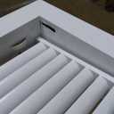 25" X 16" Aluminum Return Grille - Easy Air Flow - Linear Bar Grilles [Outer Dimensions: 26.5"w X 17.5"h]