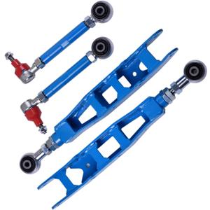 Adjustable Rear Lower Control Arms + Toe Left and Right Kit Compatible with Subaru Impreza BRZ WRX Legacy Crosstrek Forester Outback Toyota GR86 +/- 3 Degrees