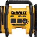 DEWALT Tire Inflator Portable Air Compressor 20V MAX, Car Air Pump with Automatic Shut Off, LED Light, Tool Only (DCC020IB)