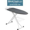 Bartnelli by Rorets Ironing Board Made in Europe | Iron Board with 4 Layered Cover & Pad, Legs, for Laundry Room or Dorm Use