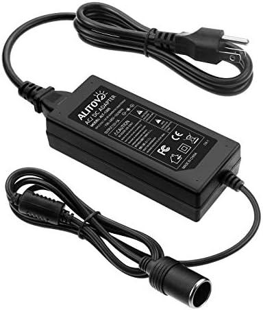 ALITOVE AC to DC Converter 12V 5A 60W 100-240V to 12V Car Cigarette Lighter Socket AC/DC Power Adapter for Car Vacuum Cleaner, Fan, MP3 and Other Devices Under 60W