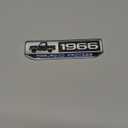 5.5" Badge Emblem for Bronco, 1966 Off-Road Prowess, Stainless Steel, 3D Emblem for Tailgate and Sides Compatible with Bronco & Bronco Sport 2021 2022 2023 2024 Accessories (Silver & Black)