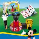 Tytan Toys Official Disney Mickey Mouse Toy Clubhouse Magnetic Tile Set, 37-Piece STEAM Building Toy for Kids 3+, Mickey Mouse Clubhouse Toys Educational Playset with Friends Figures