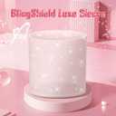 2 x Silicone Boot Compatible with Sinple Midern 24/30/40 oz Tumbler with Handle/Trek Pivot, Protective Anti-Scratch Bottle Bottom Sleeve Cover Compatible with Sinple Midern Tumbler (Bling Blush)