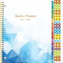 Student Planner 2026-2027 - Monthly and Weekly School Planner 2026-2027 with Colorful Tabs & Stickers, Aug. 2026 - June 2027, 9" x 11", Academic Planners - Blue