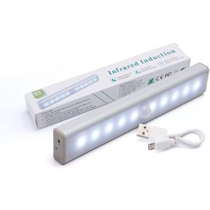 Wireless motion sensor LED lights, 2 Pack