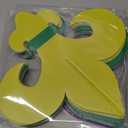 Thyle 6 Pcs Large Mardi Gras Decorations Outdoor 12.6"x12.6" Mardi Gras Hanging Ornaments Yard Fleur De Lis Sign Double Sided Gold Green Purple Porch Sign for Front Door Home Masquerade Party Decor