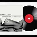 MCS Double Matte Record Album Frame, 16.5x25 Record Frame, Black Frame for LP Vinyl Record & Jacket Display (1-Pack)