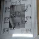 An&He 8x10 Picture Frame, Vintage Wooden Photo Frame with PS Panel for Wall or Desk Display White Wood