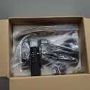 46 Inch Modern Ceiling Fans with Lights, Flush Mount Ceiling Fan with Light and Remote/APP Control, 5 Reversible 6 Speeds Curved Blades, 3 CCT Dimmable Lights for Kids Room, Brown