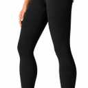 Black Women's Leggings, S-M 