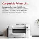 057 Toner Cartridge Replacement for Canon 057 Toner Cartridge CRG-057 057H to Use with MF445dw MF448dw MF449dw LBP226dw LBP227dw Printer (2 Black)