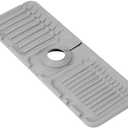 Silicone sink pad for kitchen sink, keeping the sink surface dry and free of residual water droplets