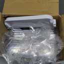 Delamu 2 Sets of 3-Tier Bathroom Under Sink Organizers and Storage, Multi-Purpose Stackable Pantry Organization and Storage, Pull Out Clear Kitchen Bathroom Cabinet Organizer with Movable Dividers | Storage, Multi-Purpose, Stackable, Pantry Organization, Pull Out, Movable Dividers (White)