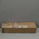 KIMODE Kitchen Mats 2PCS,Cushioned Anti Fatigue Kitchen Rugs and Mats,Non Skid Waterproof Kitchen Mats for Floor,Comfort Foam Standing Mat for Home, Office,Sink,Laundry,Desk,Black and White (17.3" x 47 "+ 17.3" x 29 "--0.47 inches)