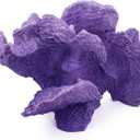 Artificial Sea Coral Statue, Coral Sculpture Resin Nautical Decor, Coastal Decorations for Home, Beach Themed Party Wedding Room Kitchen Table Shelf (Gradient Purple), 4.4 inches x 8.7 inches x 5.8 inches