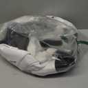 Greyish White Blackout Curtains 84 Inch Length 2 Panels for Living Room, Thermal Insulated 100% Light Blocking Soundproof Grommet Window Curtains for Bedroom with Liner, Each 42 Inch Wide