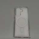 ORETECH Magnetic Case Compatible with Samsung Galaxy Z Fold 6 Case, Transparent Back Non-Slip Hard PC Shockproof Bumper Protective Phone Case Cover for Samsung Z Fold 6 - Clear