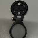 Adjustable Bicycle Stem Computer Mount for Garmin Edge 25 130 200 500 510 520 800 810 820 1000 1030 (Black)