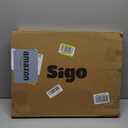 Sigo Green Walker Tray for Rolling Folding Walker, Tray Table with Cup Holder for Standard Walkers Seniors, Detachable Non Slip TV Accessories Basket Holding Plate Cups Clip On Small Bag Carrier